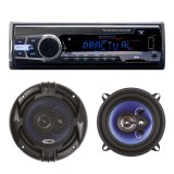 Package Radio MP3 car player PNI Clementine 8524BT 4x45w + Coaxial car speakers PNI HiFi650, 120W, 16.5 cm