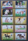 UMM AL QIWAIN.-OLIMPIADA MUNCHEN 1972-SERIE 10 V.+1 colita -nedantelate-MNH.**UAQ 111