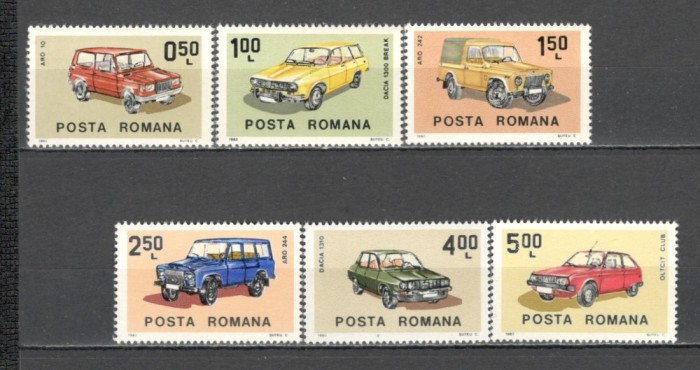 Romania.1983 Automobile XR.887
