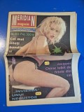 ziarul meridian magazin - nr. 102 / 1995 - contine articole si fotografii cu artisti