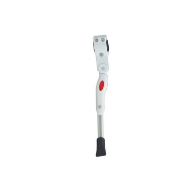 Cric reglabil 24-28&amp;amp;quot;, Aluminiu, Montaj posterior, negru/alb, bicicleta, ARV-1008 foto