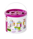 EICHORN COLOR SET BLOCURI DE CONSTRUCTIE DIN LEMN SuperHeroes ToysZone