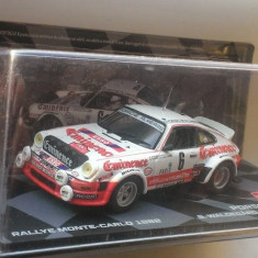 Macheta Porsche 911 SC Rally Monte Carlo 1982 - Altaya Raliu 1/43