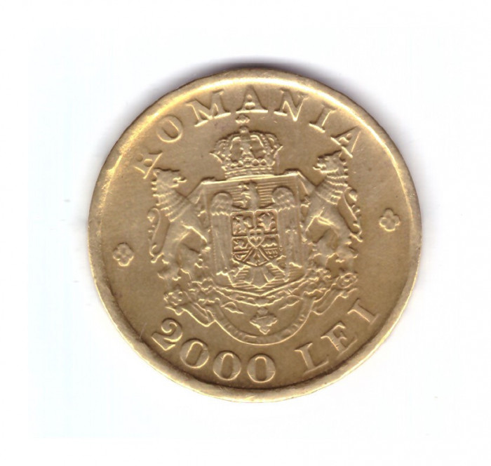 Moneda 2000 lei 1946, stare buna, curata