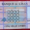 Liban 5.000 5000 Livres 2021 UNC necirculata **
