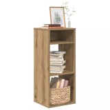 VidaXL Bibliotecă, stejar artizanal, 34x31x80 cm, lemn prelucrat
