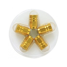 Capace valva roata hexagonal din aluminiu &ndash; Gold