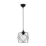 Cumpara ieftin Lustra Alama E27 negru 20x20x74cm