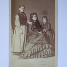 Fotografie pe carton 105 x 63 mm Franz Duschek-Bucuresci circa 1880