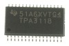 TPA3118 CI AMPLIFICATOR AUDIO, SMD HTSSOP-32 TPA3118D2DAP Circuit Integrat TEXAS-INSTRUMENTS