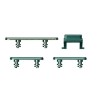 Set Butoane Laterale iPhone 11, Verde, Banda Flex Volum Power Mute