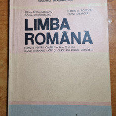manual limba romana pentru clasele a 9-a si a 10-a - din anul 1994