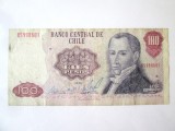 Chile 100 Pesos 1981(an rar) bancnota din imagini la cel mai mic preț