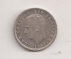 Moneda Spania - 5 Pesetas 1982 foto