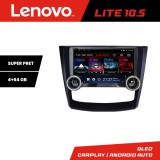 Navigatie Renault Kadjar facelift 2019-2022 Lenovo Incell 1K 10.5 inch 8 core 4+64 carplay android auto radio internet kit-9030-facelift+EDT-E211-RK+k