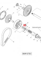 Bucsa variator de conducere Ski-Doo Cod Produs: MX_NEW 417223086SK foto