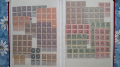 1921-1923-D.Reich-Mi=191 la 323A-Bl.de4 la 20-Mi=+200Eur-MNH foto