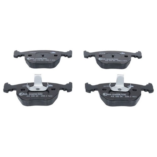 Set placute frana fata ATE, Bmw Seria 5 (E39), 09.1995-07.03, 5 Touring (E39), 09.1996-06.04, 7 (E38), 03.94-11.01, X5 (E53), 01.2000-12.2006, Fata;