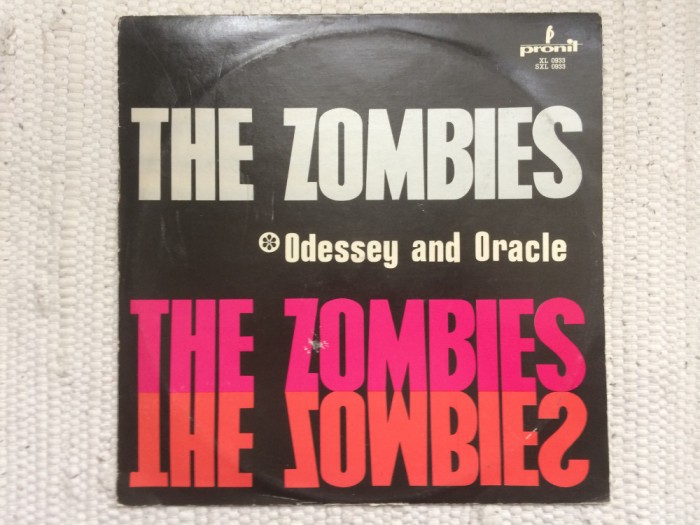 the zombies odessey and oracle 1968 disc vinyl lp muzica rock CBS Pronit rec VG+