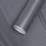Folie colantare auto Carbon 3D - Antracit (3m x 1,27m), AVEX