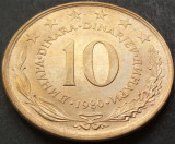 Cumpara ieftin Moneda 10 DINARI / DINARA - RSF YUGOSLAVIA, anul 1980 *cod 1542 B = A.UNC, Europa