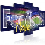 Cumpara ieftin Tablou - Football My Love 100x50 cm