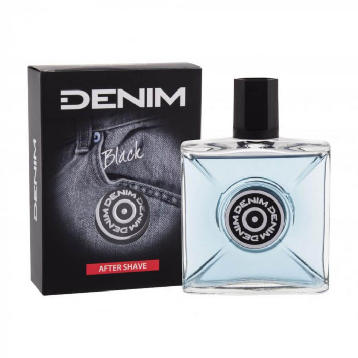 Lotiune After Shave pentru Barbati DENIM Black, 100 ml, Lotiune Dupa Ras, After Shave, Lotiune Dupa Ras pentru Barbati, After Shave pentru Barbati, Lo