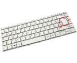 Tastatura Samsung Alba NP350V4X layout UK fara rama enter mare, NP355V4X layout UK fara rama enter mare