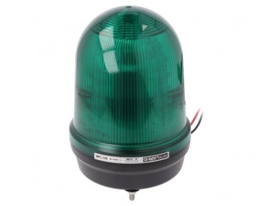 Semnalizator LED Verde 10-30VDC foto
