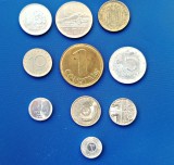Lot 10 monede straine, romanesti și jetoane, circulate conform foto 26C: Romania Spania 1987 Antilele Olandeze CONSTAler Lituania Spania Israel Irak