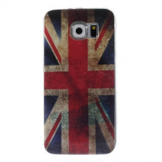 Husa Samsung Galaxy S6 - Gel TPU UK Flag foto