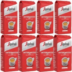 Pachet 8 x Cafea boabe Segafredo Intermezzo 1lg