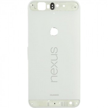 Husa din spate pentru Huawei Nexus 6P albă foto
