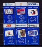✅ RO 2004 LP 1656 &quot;Congrese U.P.U. in filatelie &quot;,serie cu toate tabs-urile ! ,MNH