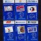 ✅ RO 2004 LP 1656 &quot;Congrese U.P.U. in filatelie &quot;,serie cu toate tabs-urile ! ,MNH