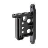 Izolator gard electric banda, 25 buc, permanent, pentru stalp lemn, diametru banda 40mm