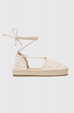 Aldo espadrile Picot culoarea bej, 13573899.Picot