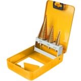 Cumpara ieftin Set de 3 Freza metal elicoidal 4-32*2mm placata cu titan