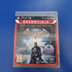 Batman: Arkham Asylum [Game of the Year Edition] - joc PS3 (Playstation 3)