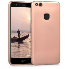 Husa pentru Huawei P10 Lite, Silicon, Rose Gold, 41491.81