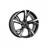 Set 4 Jante Aliaj PDW 18 inch 5x112 ET35 8J Negru Polish Audi VW Skoda Seat