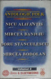 Antologie Folk - Volumul 2,Mircea Bodolan,Valeriu Sterian,Nicu Alifantis,Baniciu, Casete audio