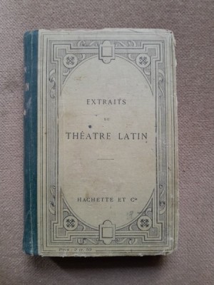Extraits du theatre latin - Georges Romain foto