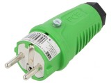 Mufă Alimentare AC 2P+PE 250V 16A pe Cablu