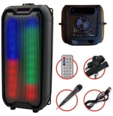 Boxa Bluetooth cu Acumulator, Microfon, Radio FM, Mp3 si Super Bass ZQS4235 foto