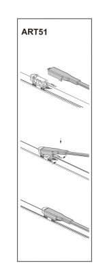 Stergator parbriz sofer FIAT STILO (192) 06 2006,z 22 COD:ART51 foto