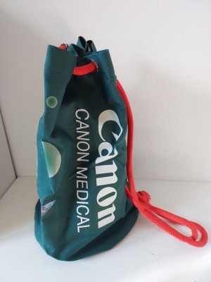 Sac tip rucsac marcat Canon Medical European COngress of Radiology Viena foto