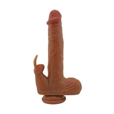 Vibrator Leso Bunny Thrust Swing 23cm Flesh