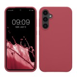 Husa Kwmobile pentru Samsung Galaxy S23 FE, Roz inchis, Silicon, KWM000021KZ009C, Carcasa