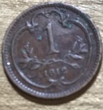 MNDSTR AUT1 Austroungharia 1 heller 1912